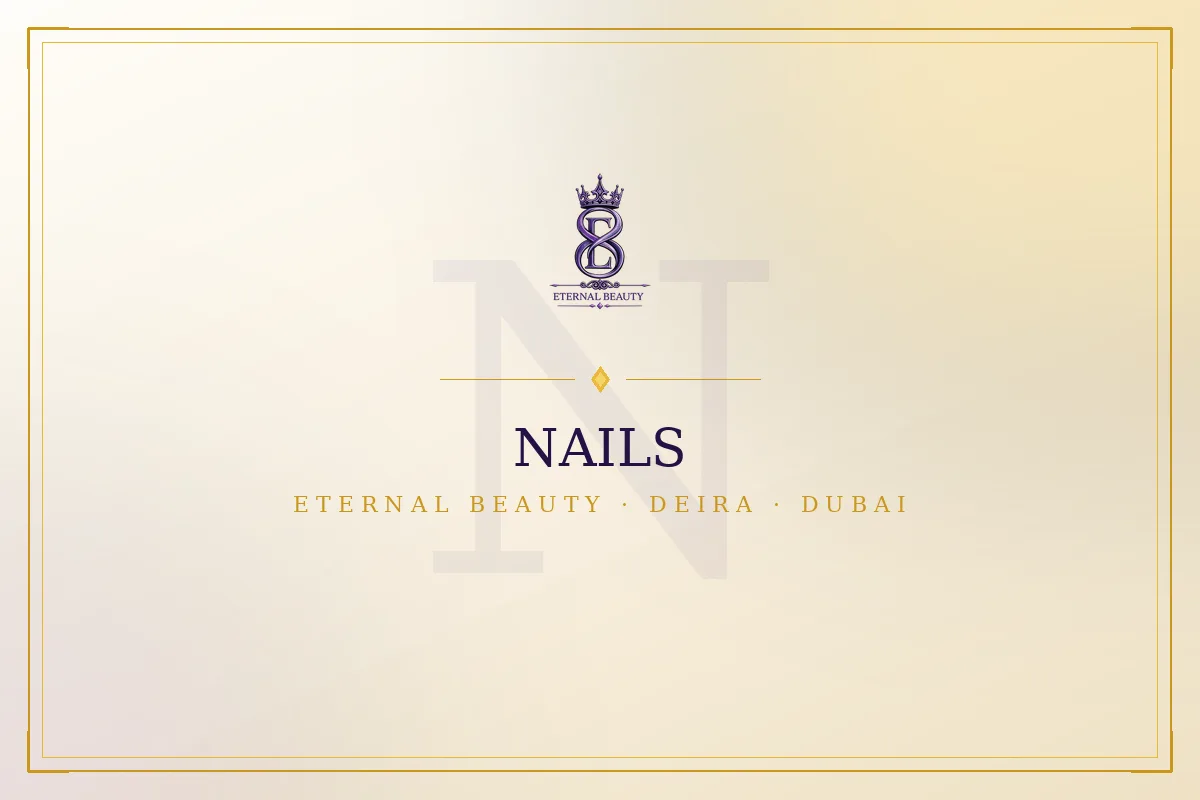 Nails at Eternal Beauty ladies salon Deira