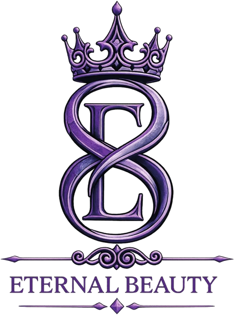 Eternal Beauty crowned EB monogram logo
